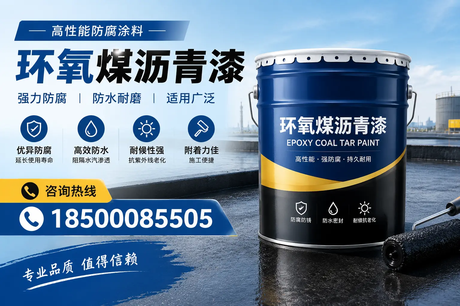 环氧煤沥青漆的主要成分与功能,雅安用户深度了解